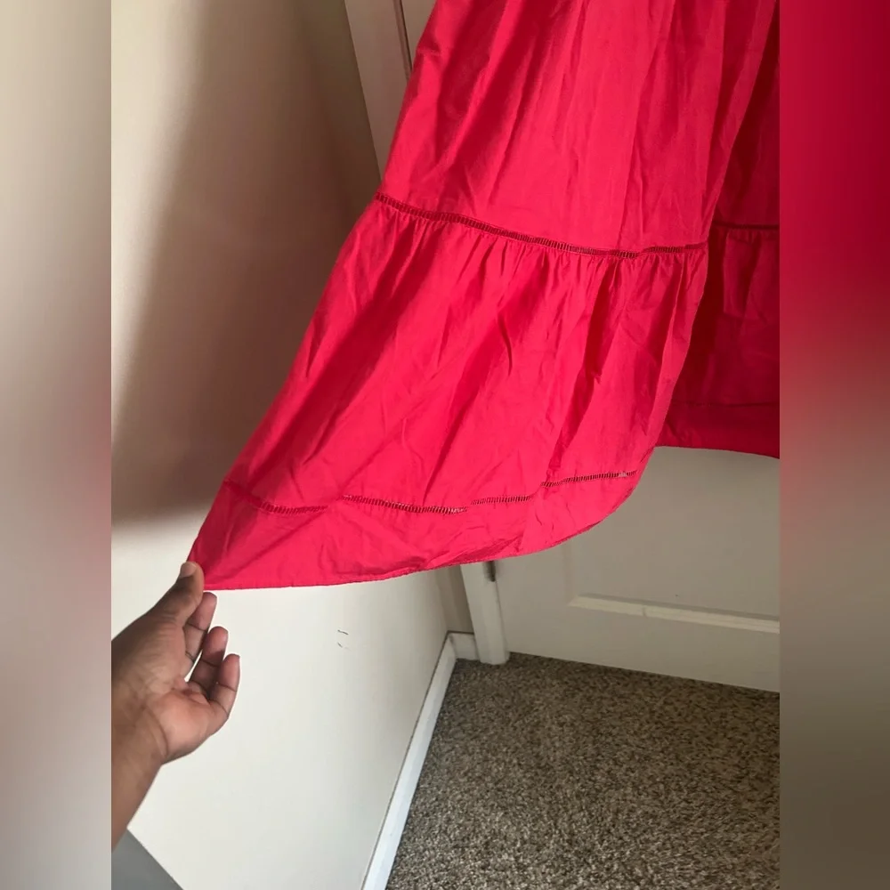 O. P. T. Cotton Leila Smocked Dress With Pocket - Picture 8 of 11